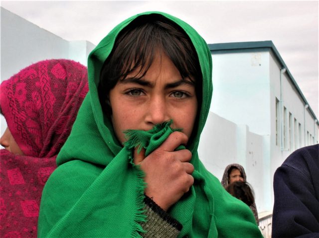 Fetiţă şcoală Kandahar Dan Mihăescu