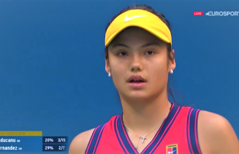 Neputința unor guvernanți! Emma Răducanu Eurosport 1 Captură