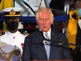 Sursa: Getty_Image Prin;ul Charles la ceremonia de instaurare a Republicii Barbados