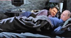 Coşmar cu Zelensky, la Kremlin Sursă:foto-editare Wedding Crashers