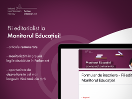 Monitorul educaţiei din România