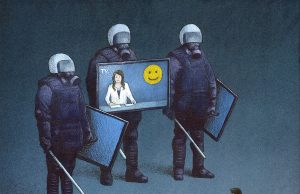 11 organizații de breaslă cer să nu instituie „Ministerul Adevărului” în România, pentru informaţiile publicate în presă Sursa:Twitter_Pawelkuczynskiart