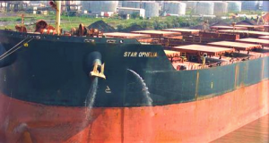 Portul Constanţa: Două nave de mare tonaj încarcă minereu de fier ucrainean pentru export