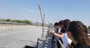 Studenţi ai Universităţii Ovidius din Constanța în  practică la RAJA S. A.