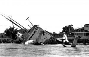 Fatalul accident pe Canalul Sulina al navei Rostock Sursa:Radioconstanţa.ro