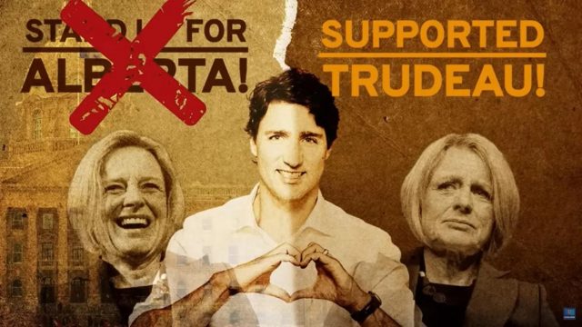 Sursa:YouTube United Conservative Party attack ads criticize Rachel Notley's time as premier, and link her with Prime Minister Justin Trudeau