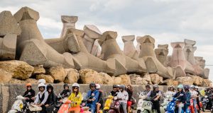 Dolce Far Niente – Paradă cu Vespa și Fiat 500 pe străzile Constanței