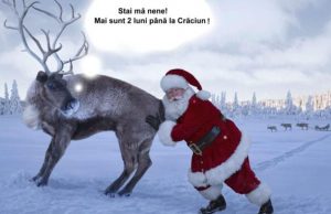 Opriți Crăciunul, să cobor puțin!…