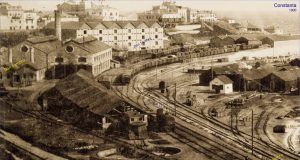 Constanța: Ai dracu’ imperialiști britanici! După 165 de ani, primul depou feroviar tronează și acum în Port Sursa: Colcția personală Dan Sambra