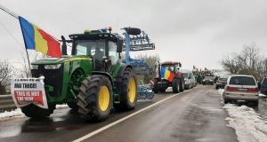 Protest agro-rutier în SOS de AUR…