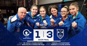 Româncele de aur au făcut „ping-pong” cu franțuzoiacele Wu & Li Sursa: CSM Constanța