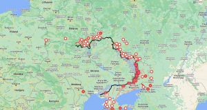 Ce e nou pe frontul de est! (II) Sursa: www.google.com/maps