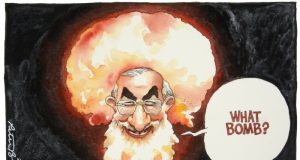 Să fie începutul celui de-al III-lea Război Mondial? Sursa: Facebook/Muzej Karikature