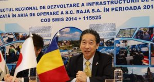 Ambasadorul Japoniei în vizită la compania de apă RAJA SA Constanța SURSA: RAJA SA