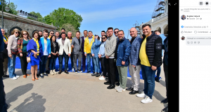 Ziua în care liberalii au obosit să mai țină steagul sus la Constanța! Sursa:Facebook