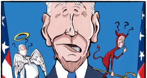 Pentagonul a rătăcit 2 miliarde USD pentru ucraineni, din abac Sursa: Facebook/Muzej karikature