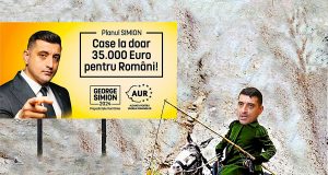 George AUR și taraba cu răbdări prăjite de la galeriile MIGA Imagine prelucrată în scop ilustrativ