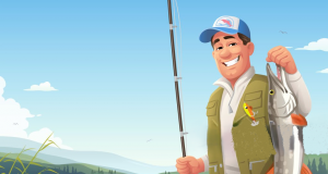 Aventurile unui pescar cu undița