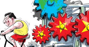 Economia chineză pedalează-n gol