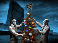 Kremlinul a împodobit înainte de Crăciun “Bradul dezinformării”