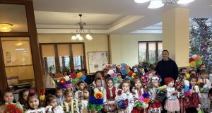 Urători la Primăria Valu lui Traian