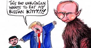 Trump și Putin și-au luat palme de la Zelensky