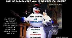 „Omul de zăpadă care voia să întâlnească soarele” la Teatrul Căluțul de Mare