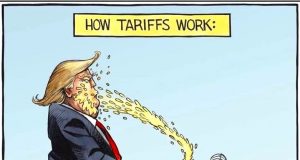 Trump forțează recesiunea economică mondială Sursa: Facebook