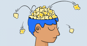 Cum îți face creierul floricele-de-porumb, navigația pe rețele sociale Sursa: www.bark.us