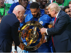 Trump, campion mondial la fotbal cu nasturi