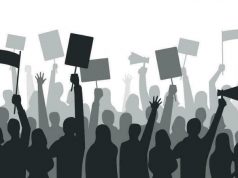 Compañeros trabajadores:”Trabajo si, salsa no!”