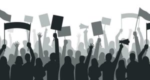 Compañeros trabajadores:”Trabajo si, salsa no!”