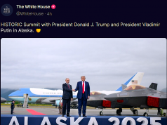 Trump – Putin, Alaska Anchorage summit
