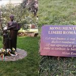 Monumentul Limbii Române aflat inițial în curtea unui muzeu din Satu Mare