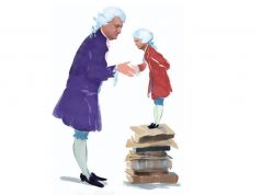 Menuet liberal cu Huțucă și Mitroi Colaj ilustrativ realizat cu IA