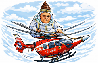 Sheikhul Arafat, de la “a-ți face rai din ce ai” la “a face rahatul praf” Grafică decorativă în scop ilustrativ