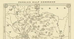 Teheran: 1943/2026 Old WW2 Map of Iran by Persian Gulf Command, 1943: Tehran, Garden of E – The Unique Maps Co.