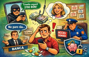 Frauda prin WhatsApp! Imagine decorativă realizată cu IA