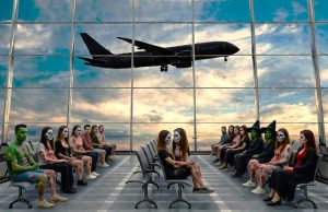 Poți s-ajungi din om, neom Imagine decorativă realizată cu IA