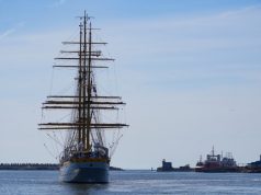 Nava Școală Mircea la a patra traversadă a Atlanticului Sursa: mapn.ro