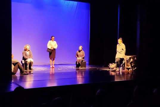 Metaforele poetului “necuvintelor” într-o dramatizare de excepție la Constanța Foto: Geta Frigioiu