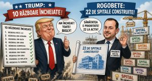 Pacificările lui Trump și spitalele edificate de Rogobete Imagine decorativă realizată cu IA