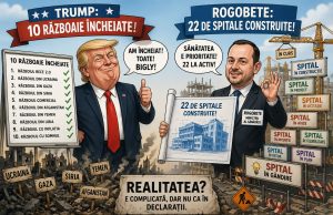 Pacificările lui Trump și spitalele edificate de Rogobete Imagine decorativă realizată cu IA