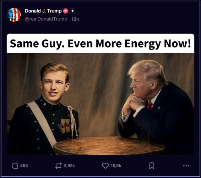 Sursa: TRUTH Social Sursa: TRUTH Social