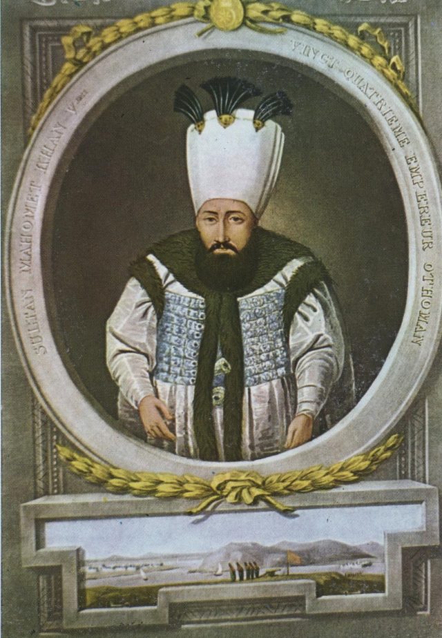Foto: sultanul Mahmud I, fondator oficial al Panaghirului de la Medgidia în 1752
