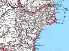Politicieni locali constănțeni la 1880 născuți din epoca otomană Sursa: Wikipedia/ Harta Dobrogei 1878-1879