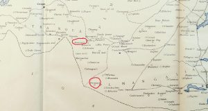 Satele Docuzaci și Hasancea de la frontiera cu Bulgaria în 1881