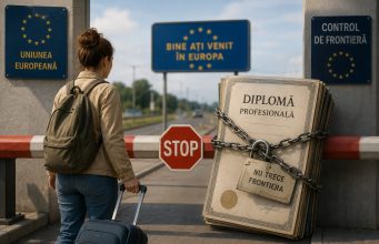 Paradoxul mobilității europene Imagine decorativă realizată cu IA