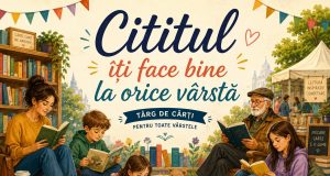 De ce citim? Imagine decorativă realizată cu IA