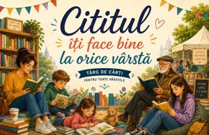 De ce citim? Imagine decorativă realizată cu IA